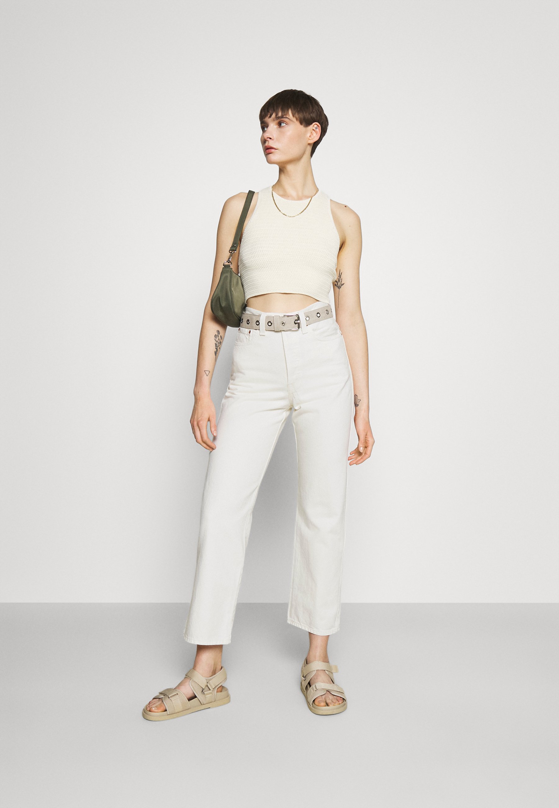 Levi's® RIBCAGE STR ANK RAINBOW 