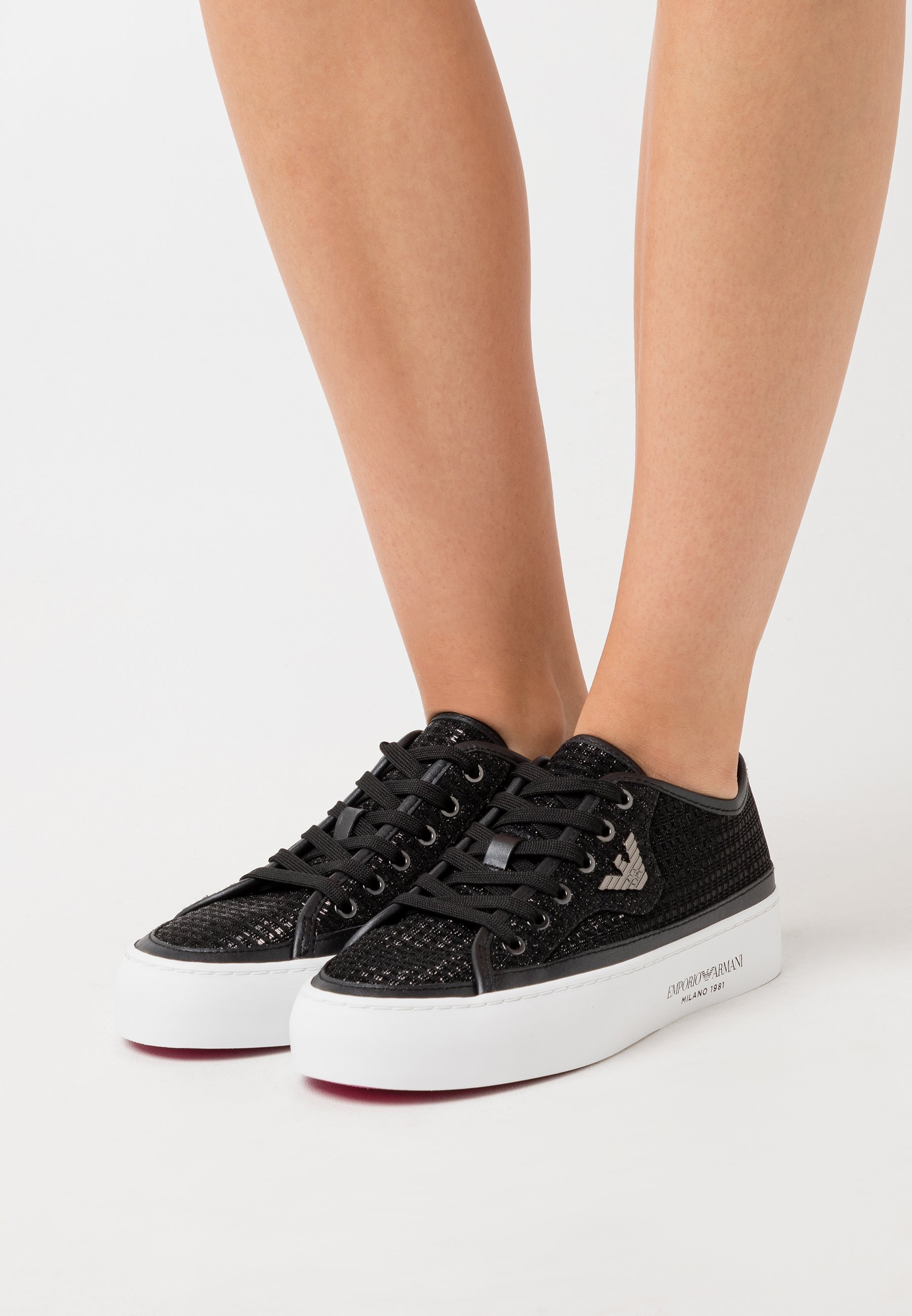 emporio armani sneakers black