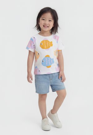 Stella McCartney Kids BABY - T-shirts med print - white/multi-coloured