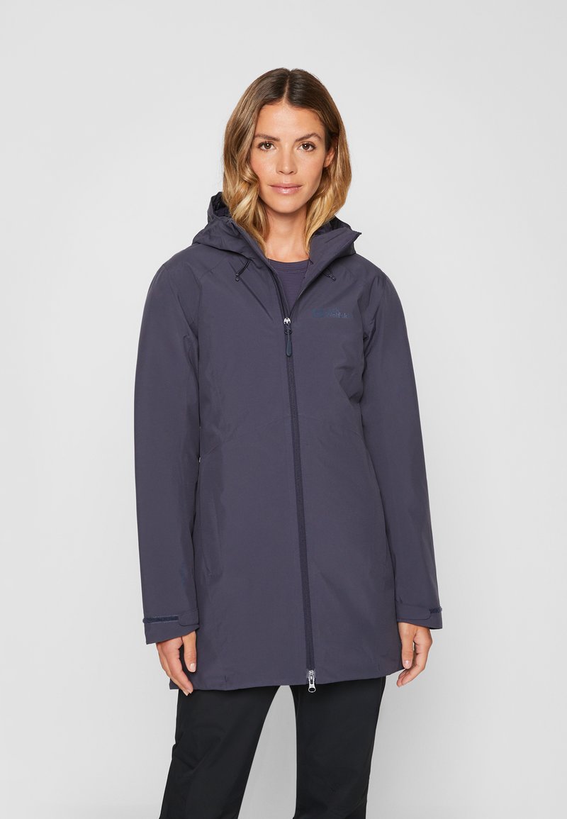 Parka Jacket Outdoor Coat Jack Wolfskin Clarenville Jacke Damen