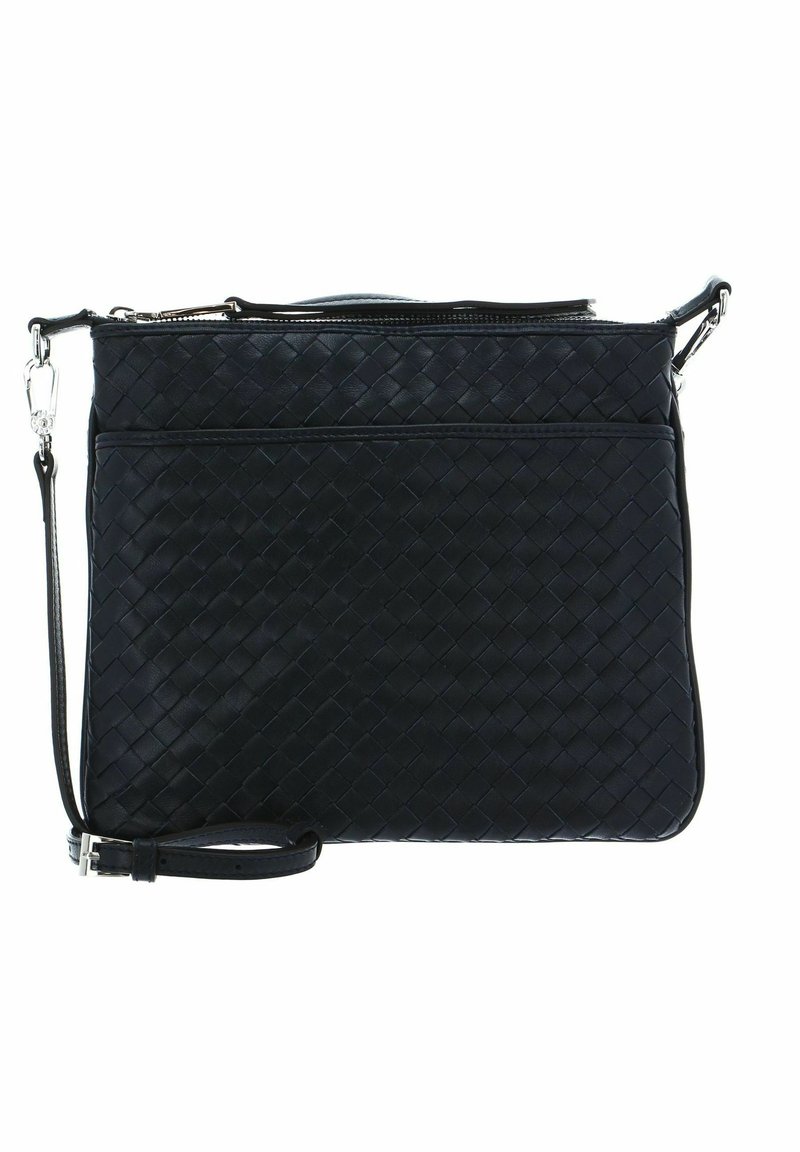 Abro PIUMA WEAVING ONEFOLD - Umhängetasche - navy