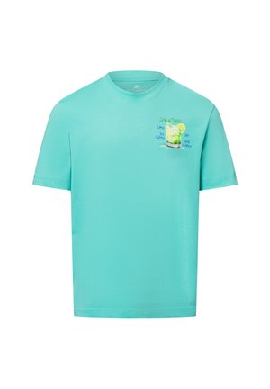 Print T-shirt - türkis