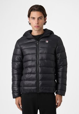 Fila APPAREL MILANO REGULAR HOODED THIN PUFFER  - Talvitakki - black