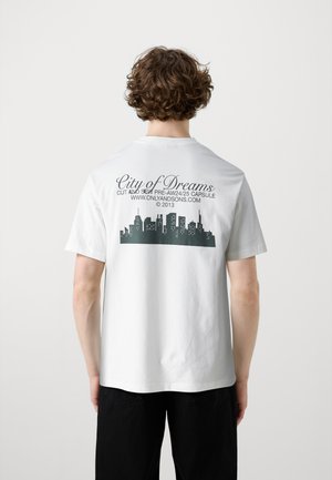Only & Sons ONSRYLAN LIFE TEE  - Print T-shirt - cloud dancer