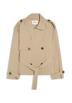 Bershka, TRENCH JACKET - Veste légère - camel