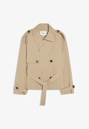 Bershka, TRENCH JACKET - Veste légère - camel
