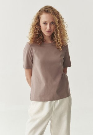 TATUUM Basic T-shirt - dark beige