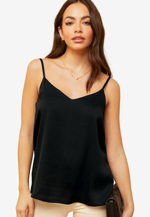 Friends Like These STRAPPY SLEEVELESS - REGULAR FIT - Aluspaita - black