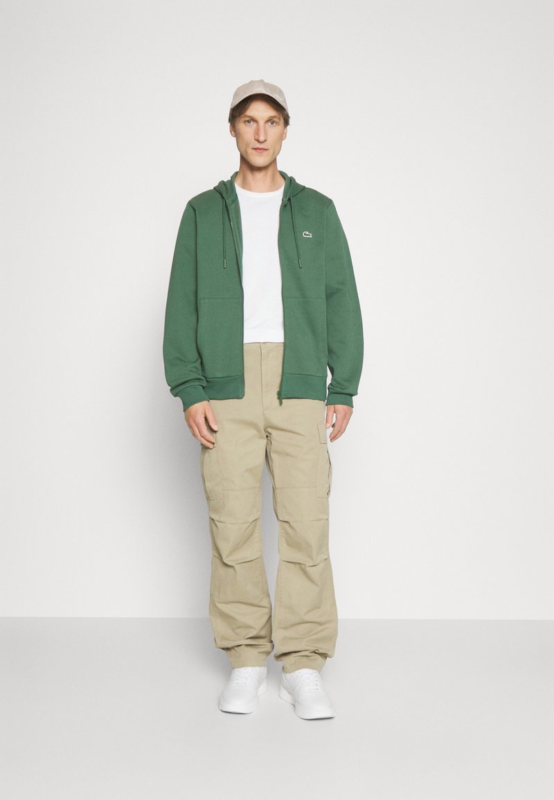 Lacoste UNISEX - Sweater met rits - vert fonce