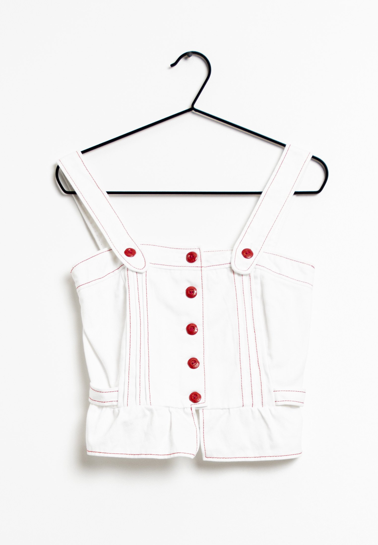 EVERLANE Top - white/wit - (Pre-owned) - Zalando.nl