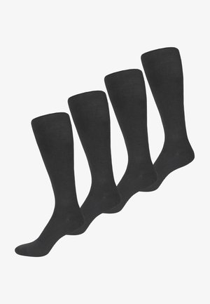 NUR DER 4 PACK  - Chaussettes hautes - anthrazitmel.