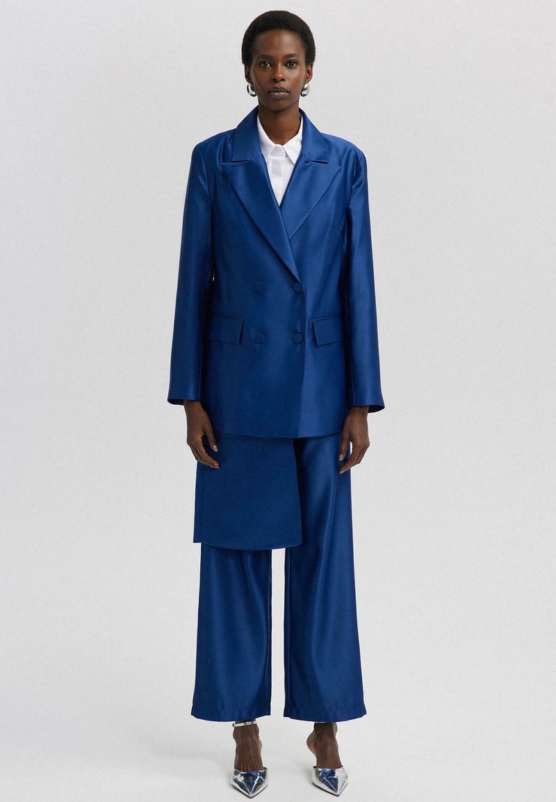 Touché Privé Halflange jas donkerblauw