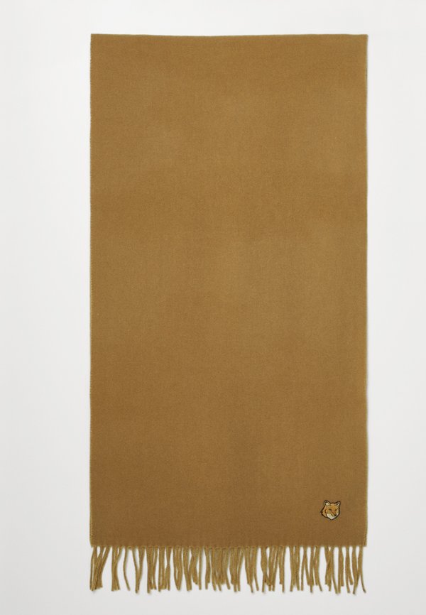 BOLD FOX HEAD DOUBLE FACE SCARF UNISEX - Schal - chino beige