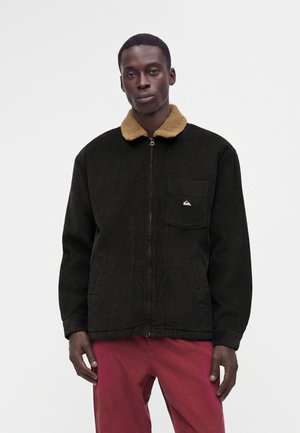 Quiksilver, SHERPA HARRINGTON JACKET - Леко яке - tarmac