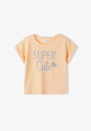 MINOTI CREW NECK SHORT SLEEVE - Paprasti marškinėliai - orange