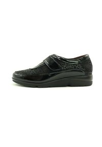 PITILLOS Peeptoes - Black/negro