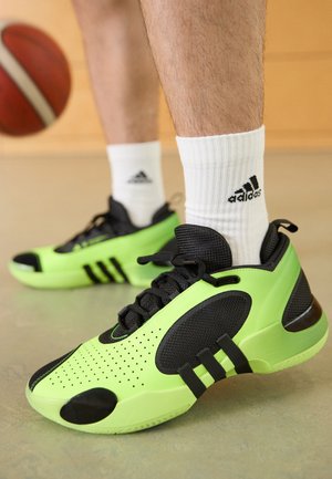adidas Performance D.O.N. ISSUE 5 - Basketballschuh - lucid lemon/core black/semi lucid lime