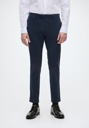 VINNIE TROUSERS - Öltönynadrág - navy