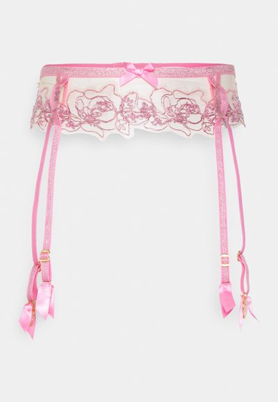 Agent Provocateur LINDIE SUSPENDER - Podveze - dusky pink
