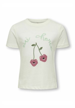 ONLY MINI PRINTED TEE - T-shirt con stampa - cloud dancer