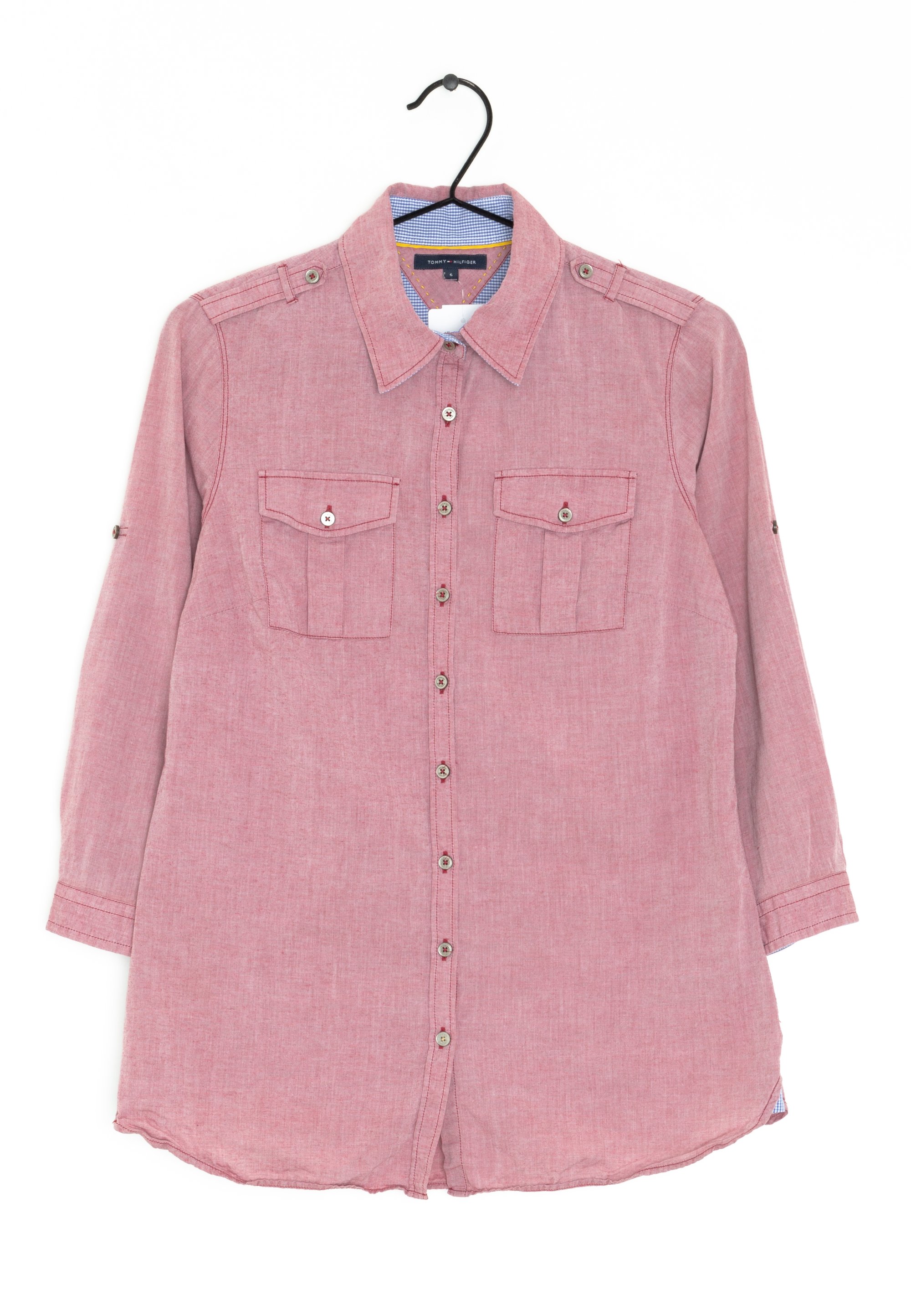 Tommy Hilfiger Button-down blouse pink (Pre-owned)