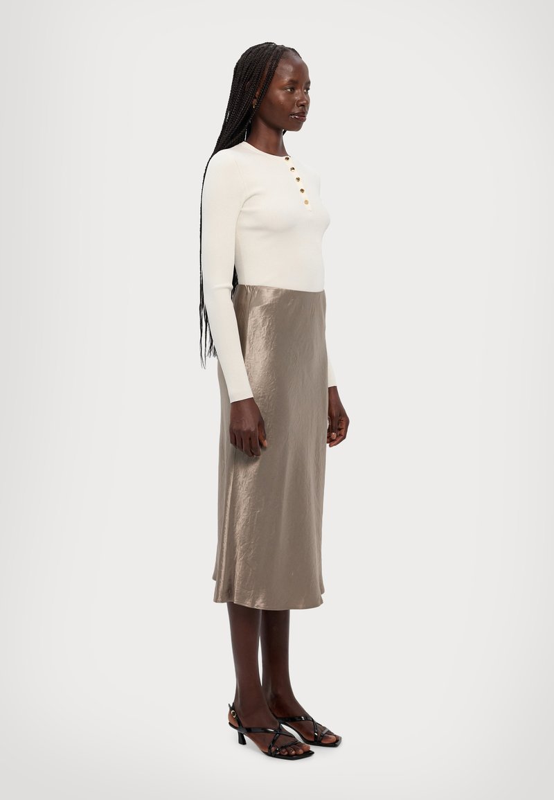 Max Mara Leisure ALESSIO - A-silueta svārki - tortora