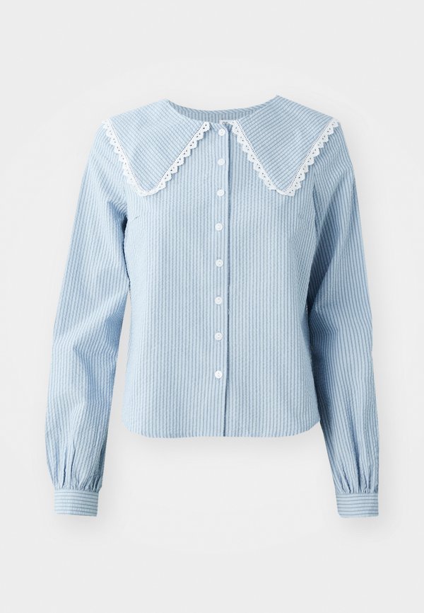 STRIPE COLLAR BLOUSE - Button-down blouse4
