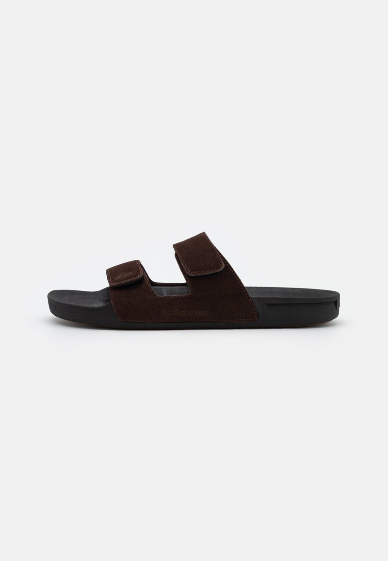 Herren Sneaker | Quiksilver RIVI Pantolette flach brown/black/braun - OL28986 Herren Sneaker | Quiksilver RIVI Pantolette flach brown/black/braun - OL28986