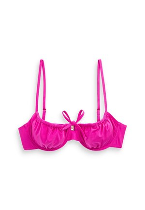 NON PADDED UNDERWIRED BIKINI TOP - Top de bikini - magenta pink