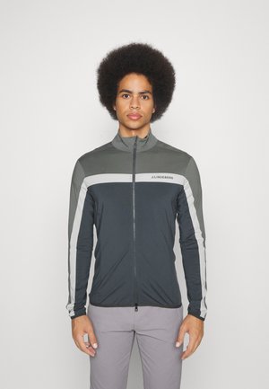 Sweat à capuche zippé - volcanic ash