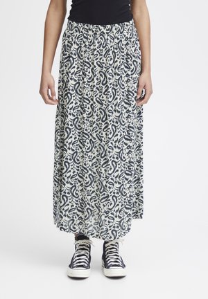 ICHI IHMARRAKECH AOP  - Maxi skirt - total eclipse paisley aop