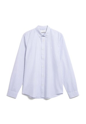 ARMEDANGELS QUAASA STRIPES - Shirt - white lapis blue