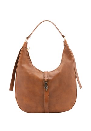 SHOULDER - Borsa a mano - honey