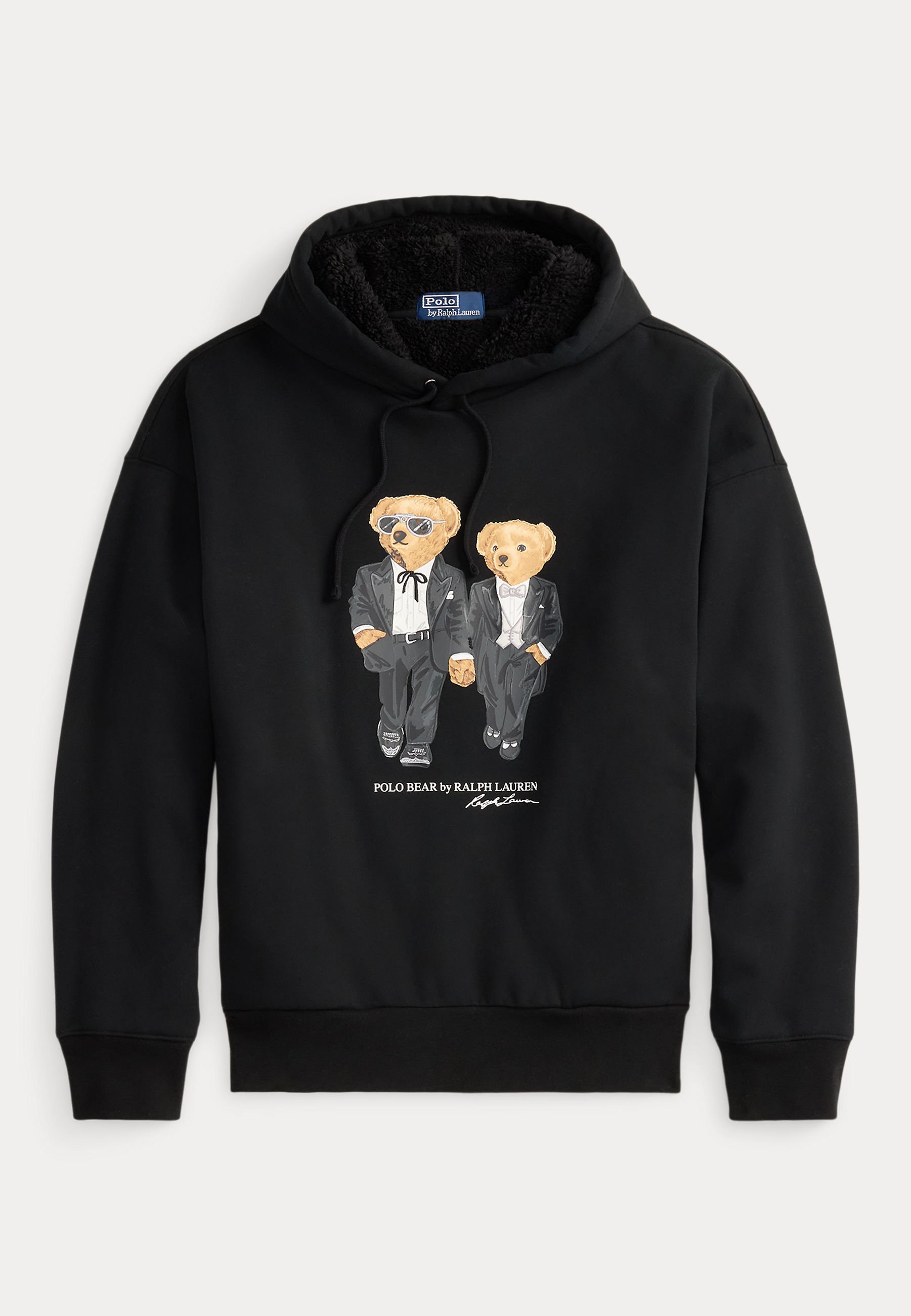 Polo Ralph Lauren THE RALPH & RICKY BEAR HOODIE - Hanorac - black