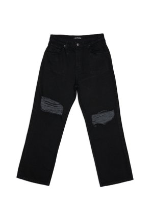 2Y Studios ANDUIN RIPPED BAGGY - Vrećaste traperice - black