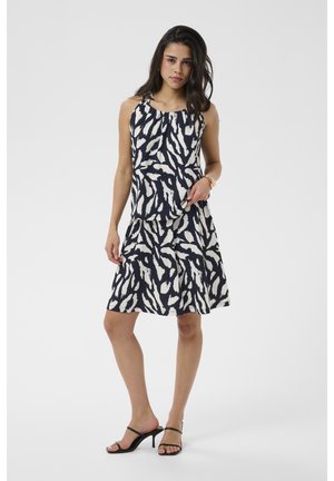 Kaffe, KAKATRINE STRAP TOP - Top - black brown leopard print