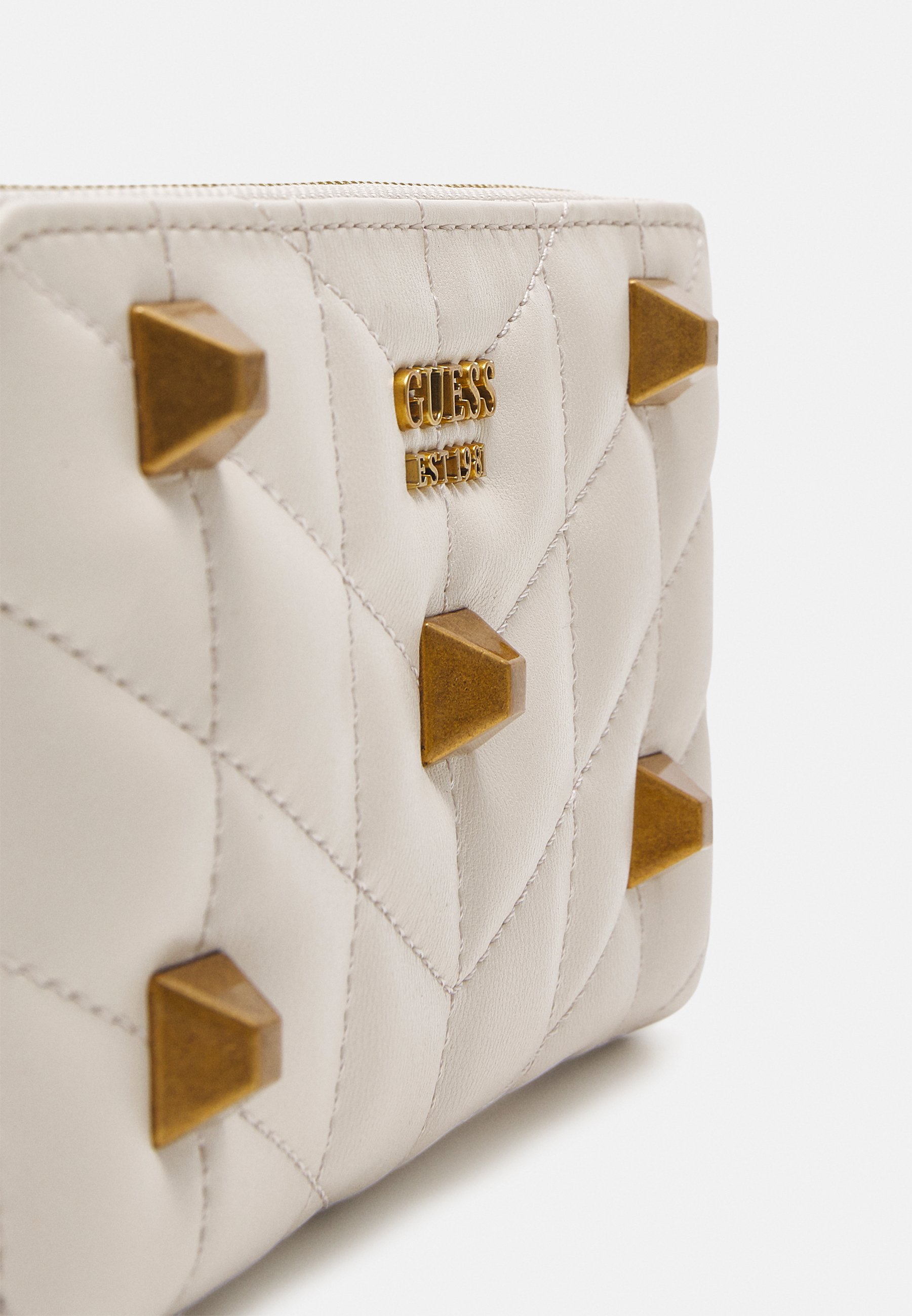 Guess BRERA ZIP AROUND - Monedero - stone/gris claro - Zalando.es