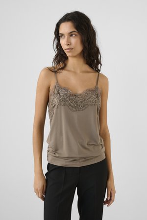 Soaked in Luxury CLARA SINGLET - Top - brindle