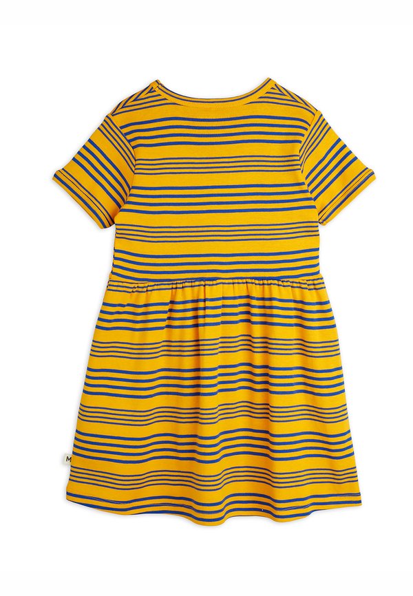 STRIPE DRESS - Jersey dress - orange4