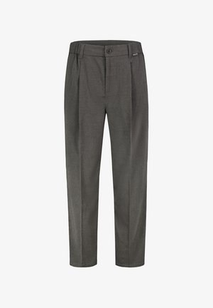 Sublevel, SUBLEVEL BUNDFALTENHOSE GEMUSTERT - Trousers - brown