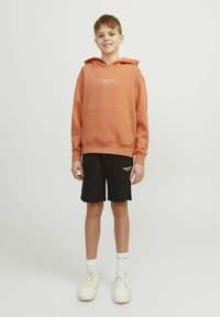 Jack & Jones Junior JORVESTERBRO - Džemperis ar kapuci - canyon sunset
