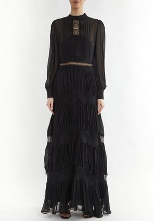 True Decadence HOLLY PLEATED MAXI - Maksimekko - black