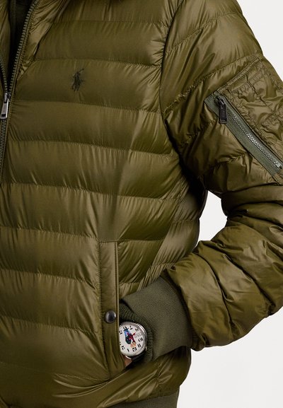 Polo Ralph Lauren THE COLDEN PACKABLE BOMBER JACKET - Bombejakke - canopy olive