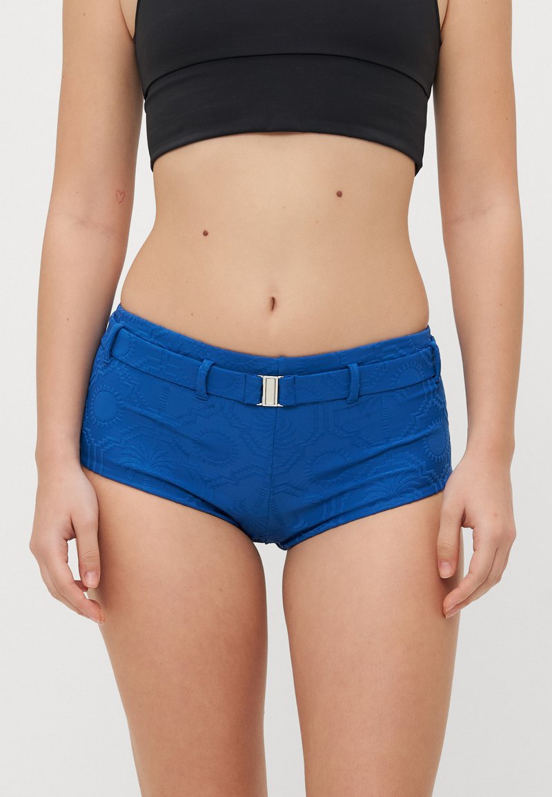 Seafolly - BELTED HOLLYWOOD BOYLEG - Bikini bottoms - ultramarine, Enlarge