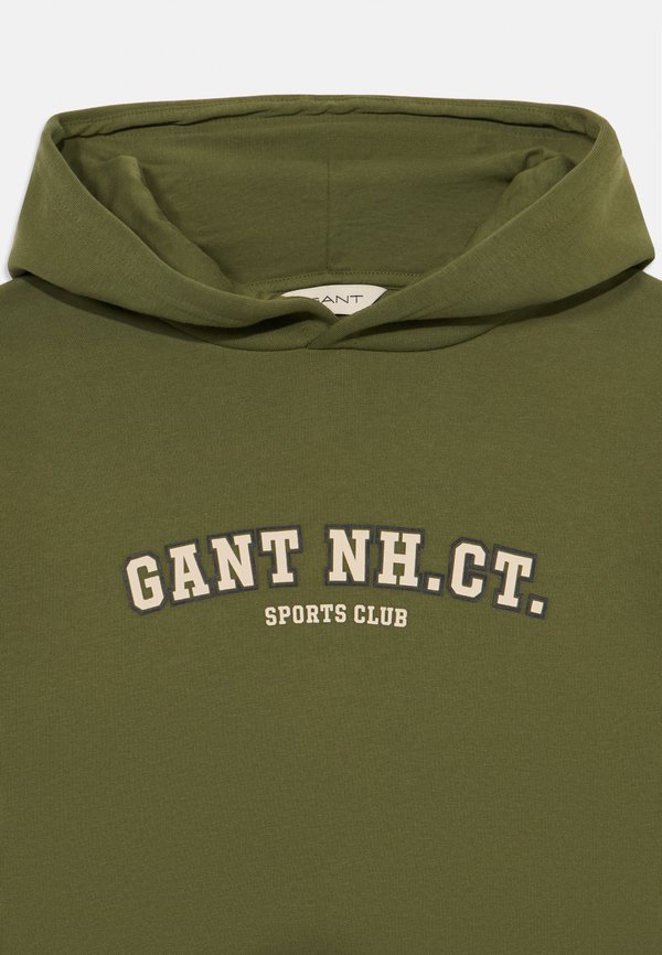 GRAPHIC HOODIE UNISEX - Sweatshirt - washed olive3