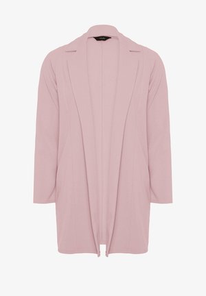 Yours Clothing, LONGLINE - Pitkä takki - dusty pink