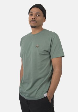 Iriedaily PEACERIDE EMB - T-Shirt basic - jungle green