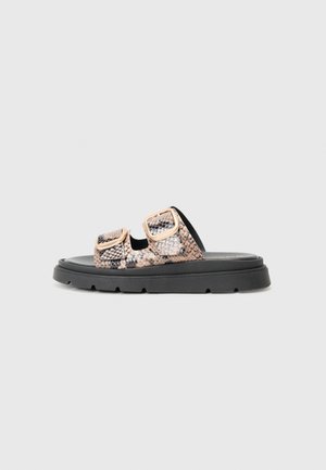 Chaussons - beige snake