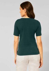 Cecil IN UNIFARBE - T-shirt basic - grün