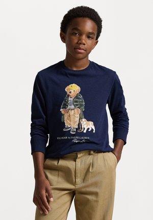 POLO BEAR COTTON LONG SLEEVE TEE - T-shirt à manches longues - refined navy